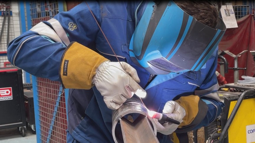 Travaux de Soudure Acier à Lyon avec Ankial Chalumeau, acier, TIG, inox , chaufferie