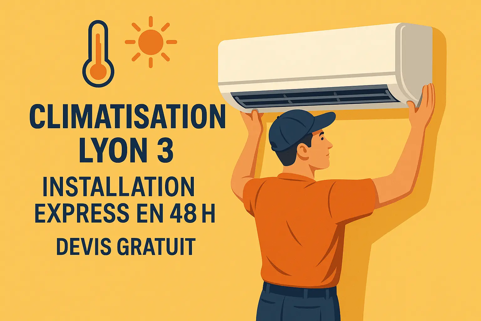 installation climatisation à Lyon par Ankial à Lyon 3