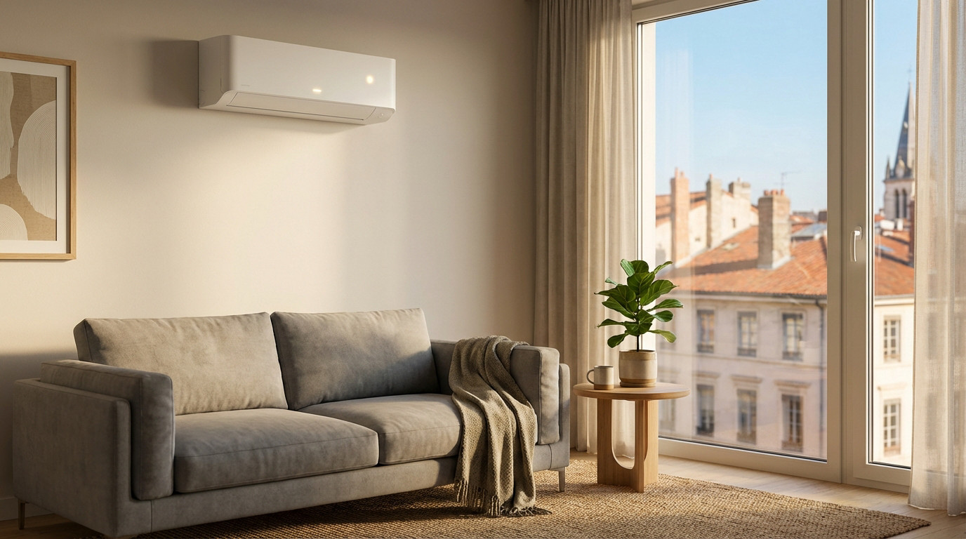 confort thermique moderne grâce à un système Ankial à Lyon