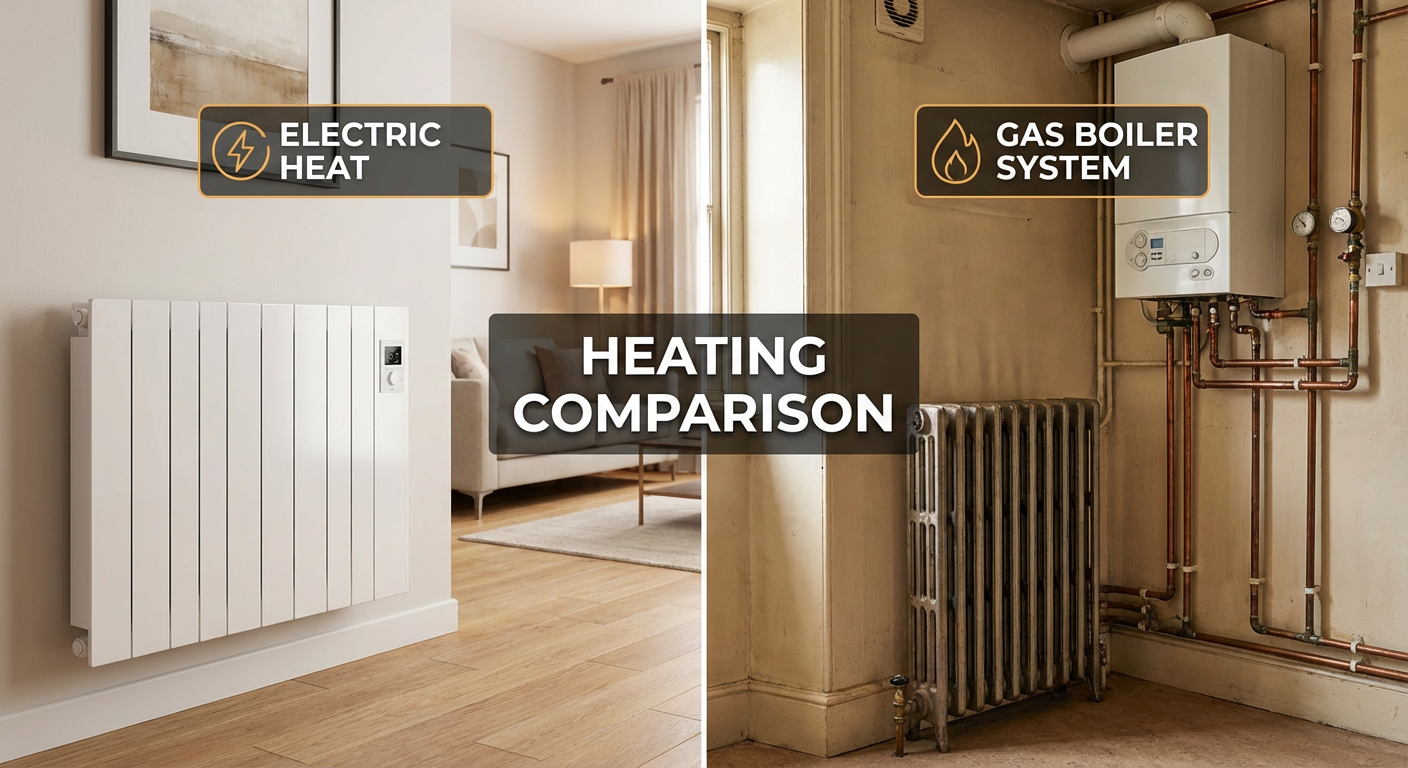 Comparatif chauffage electrique versus gaz radiateur et chaudiere