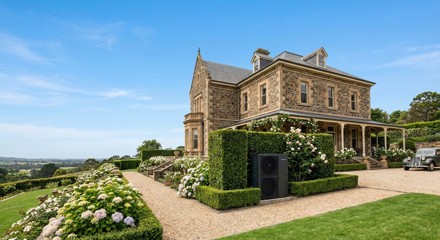 Climatisation Caluire-et-Cuire - maison bourgeoise avec clim discrete