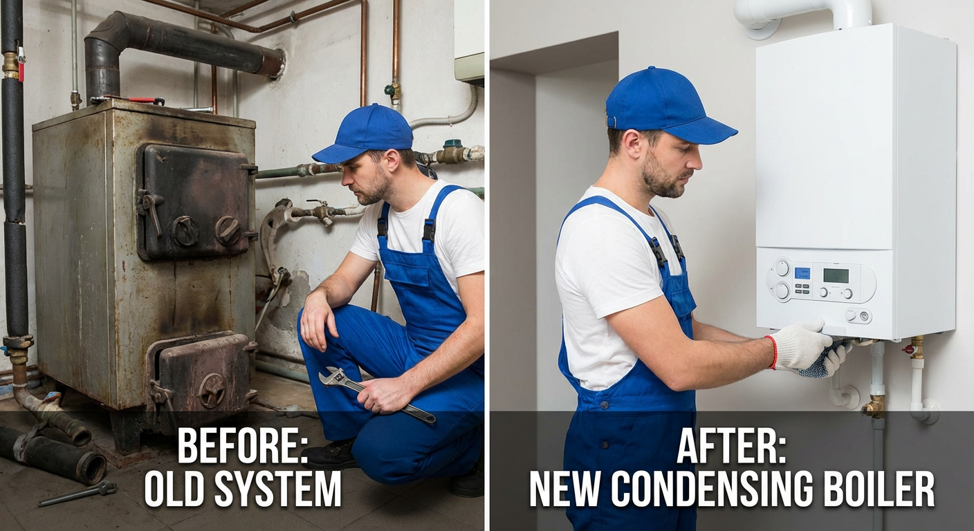 Remplacement chaudiere a Lyon - aides financieres et installation