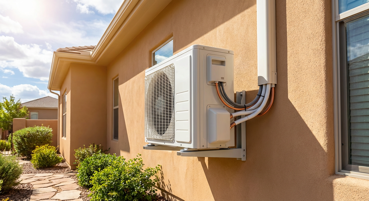 Unite exterieure climatisation Bron - groupe condensation