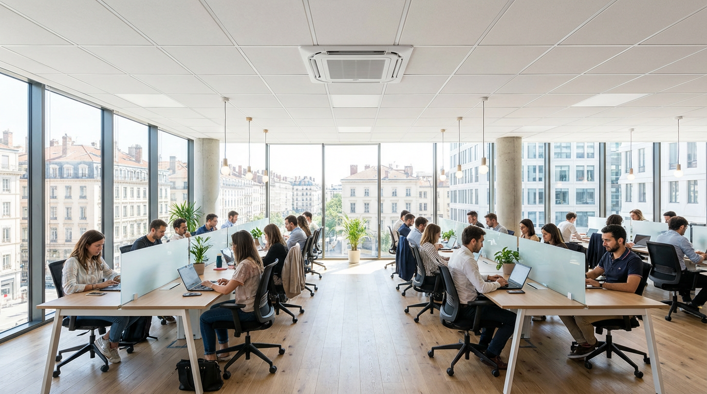 système de clim pour espace tertiaire à Lyon