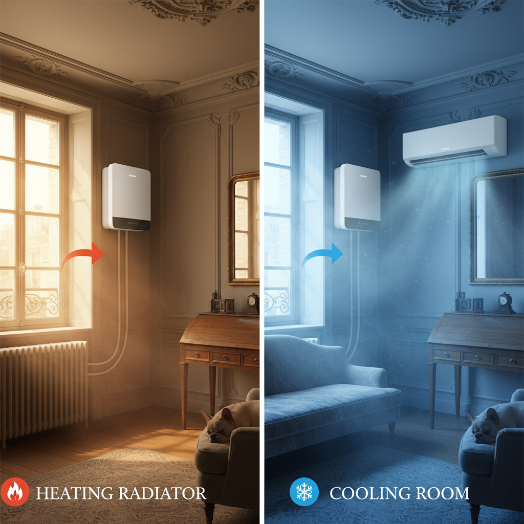 Comparatif entre différents systèmes de chauffage et climatisation
