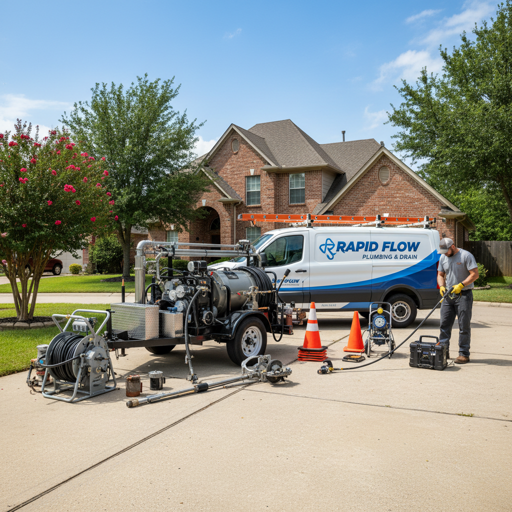 Equipement professionnel debouchage canalisation