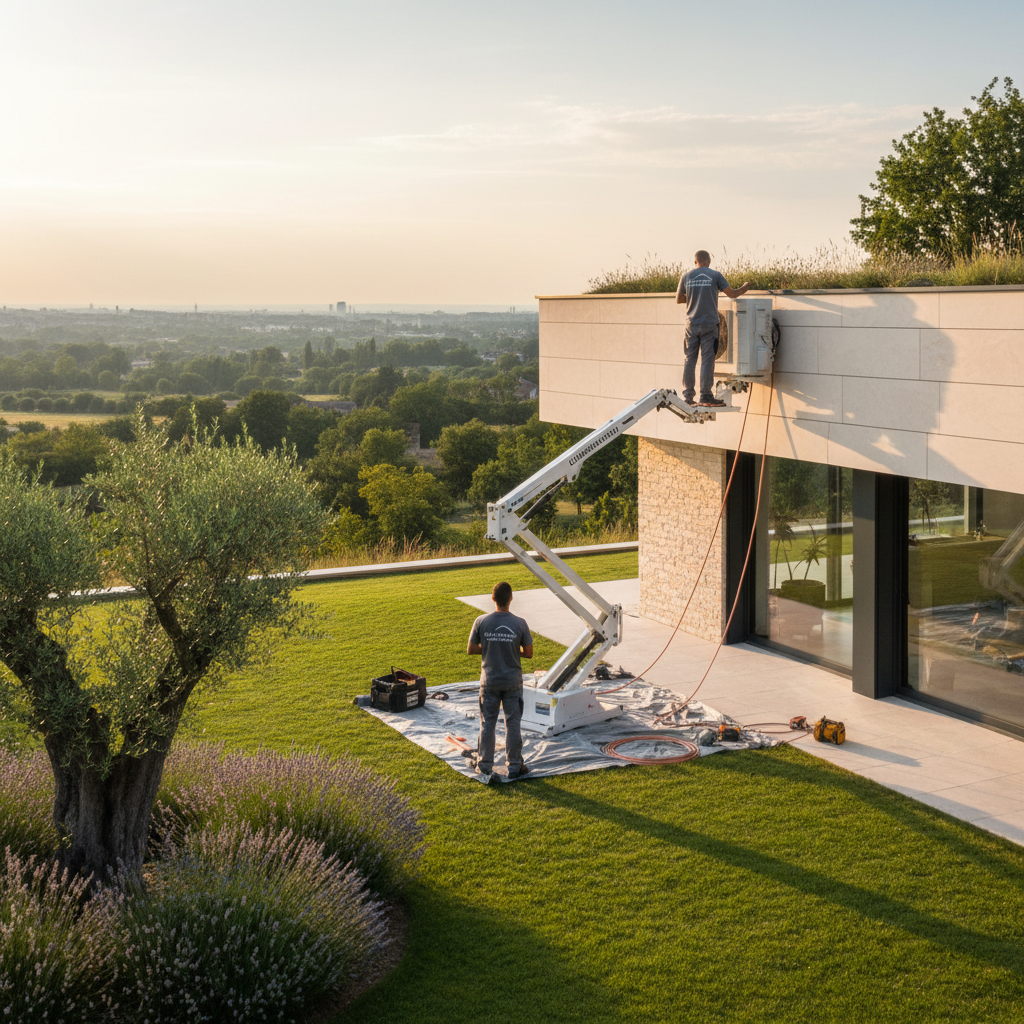 Installation climatisation professionnelle a Bron