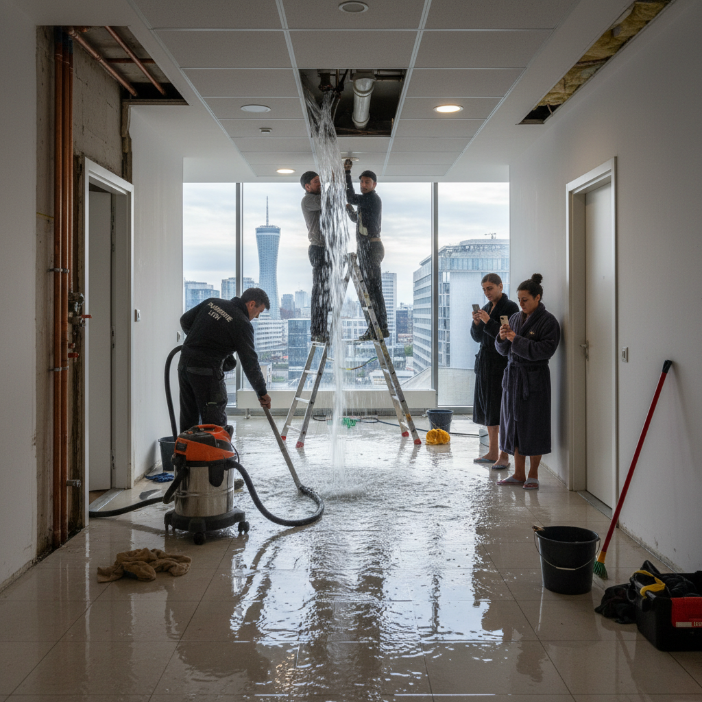 Reparation plomberie urgence dans un immeuble Lyon 3