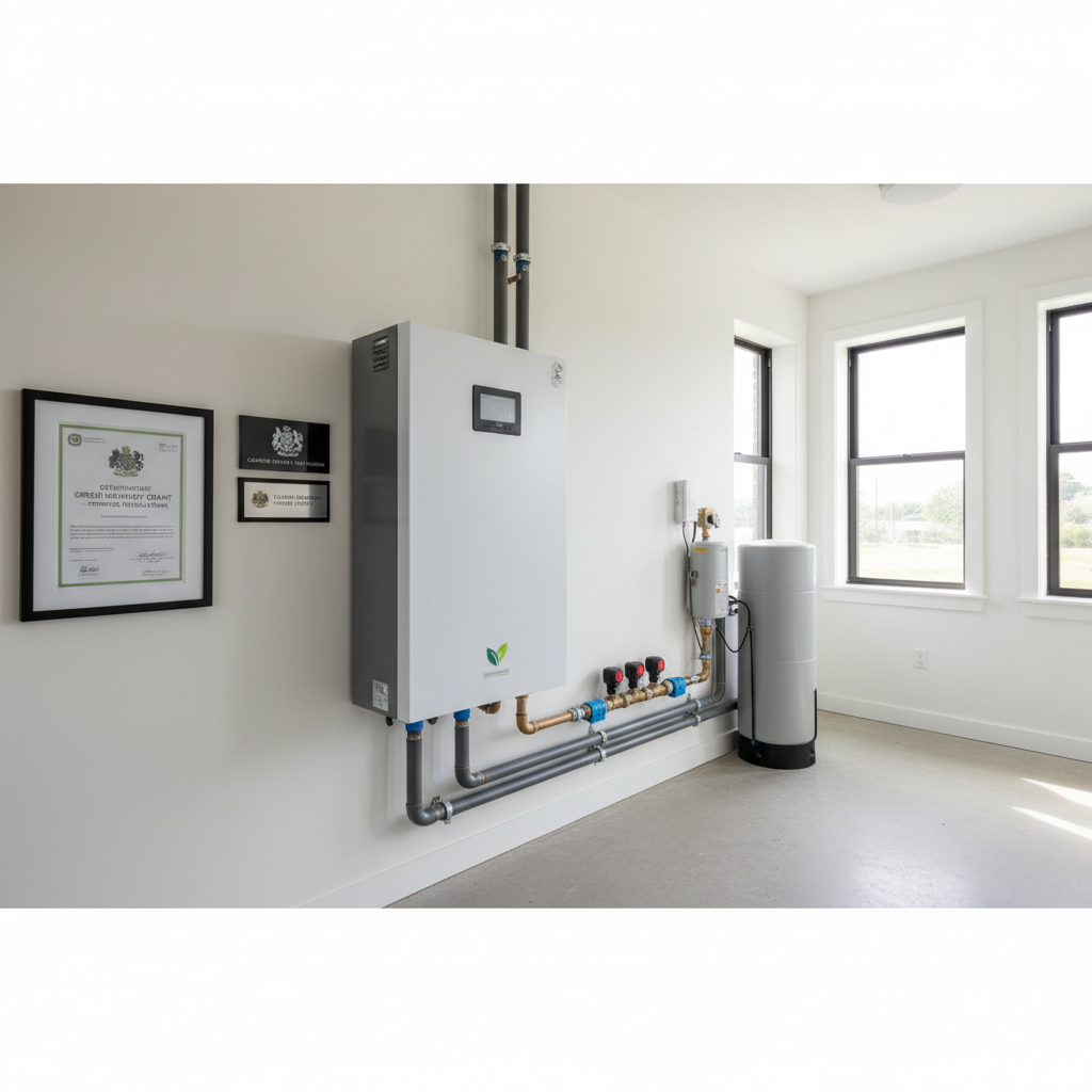 Installation chauffage neuve avec certificat aide gouvernementale