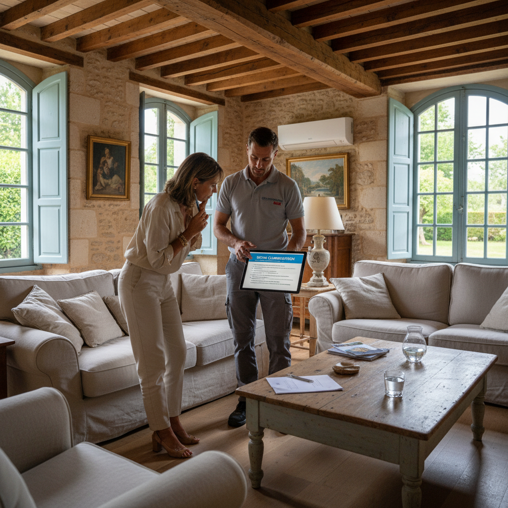 Climatisation chauffage et plomberie à Lyon Ankial - Consultation devis climatisation pour maison de 100 metres carres
