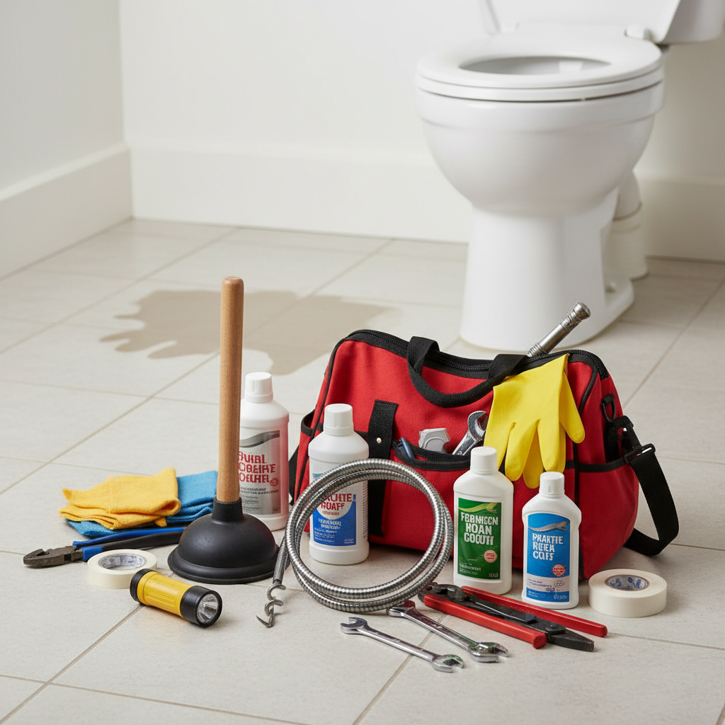 Climatisation chauffage et plomberie à Lyon Ankial - Kit urgence plomberie pour debouchage WC