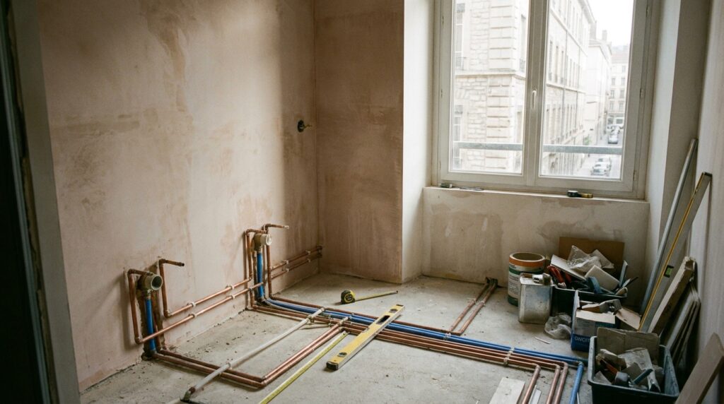 Rénovation de salle de bain : l’ordre des travaux à respecter