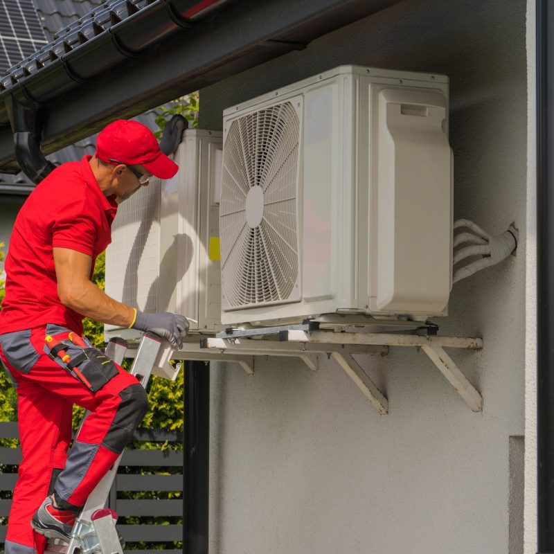 Installation de climatisation réversible multi-split à Genas
